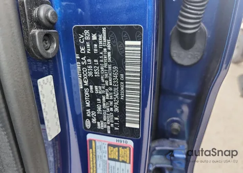 2020 Kia Rio Lx z USA, uszkodzony, nr VIN 3KPA25AD3LE334659